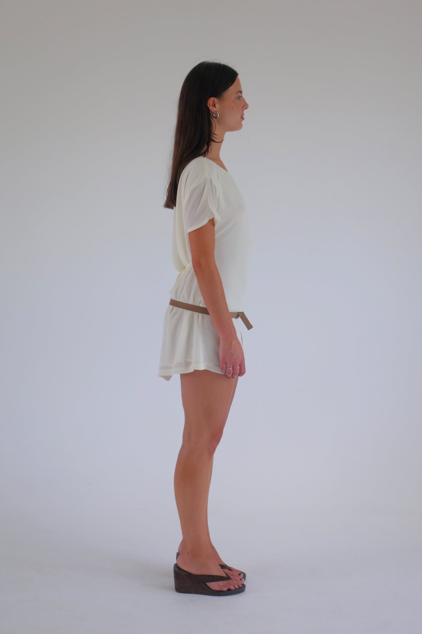 Heidi Mini Dress in Chiaro