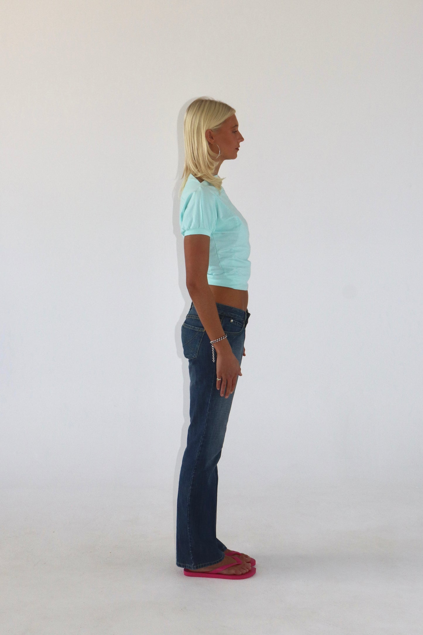 Juno Top in Aqua