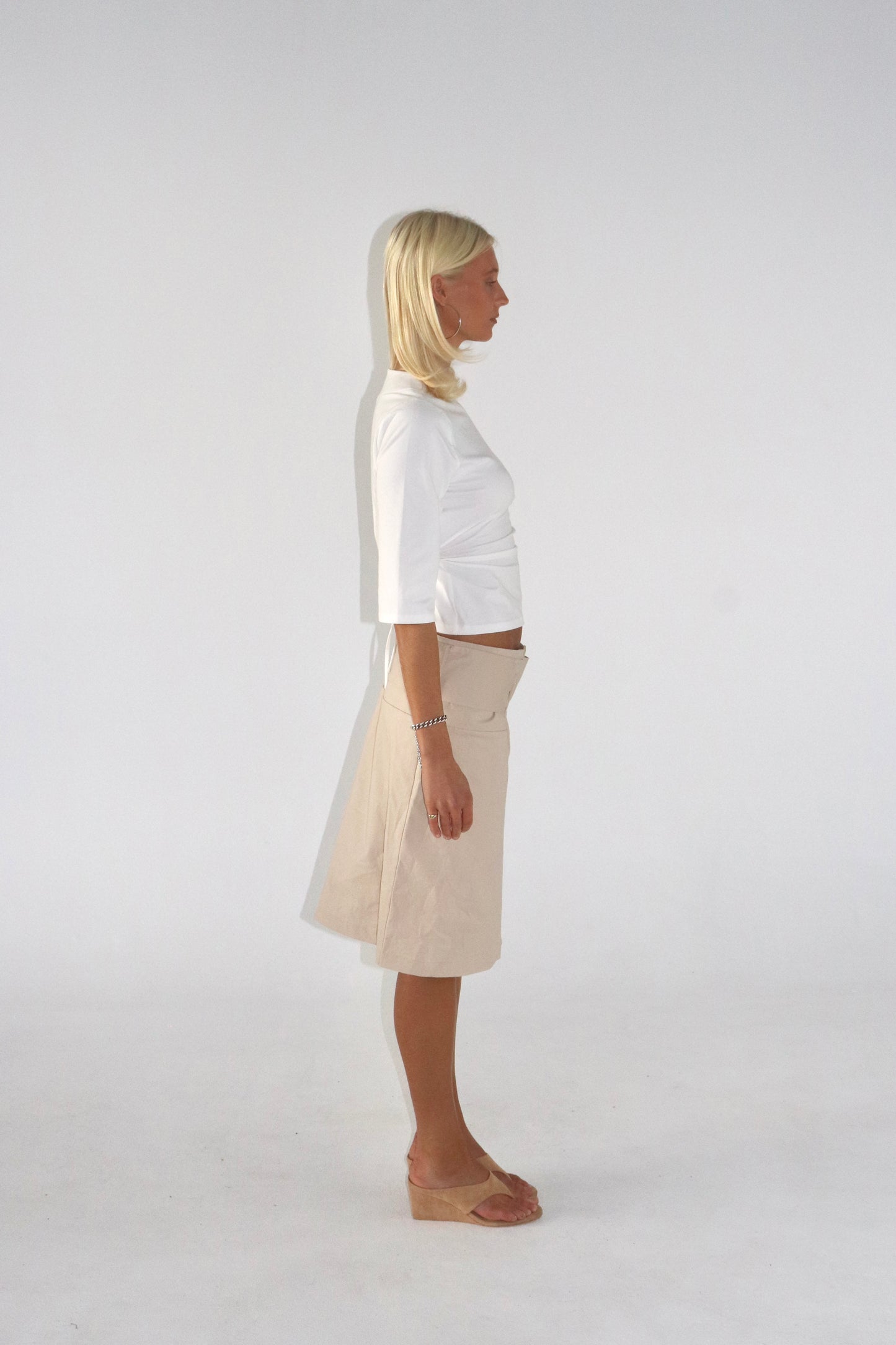 Margot Skirt in Sand