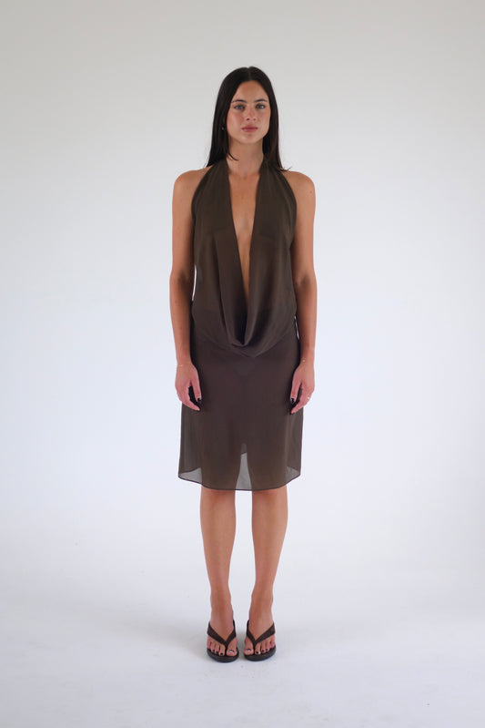 Leila Skirt in Cocoa