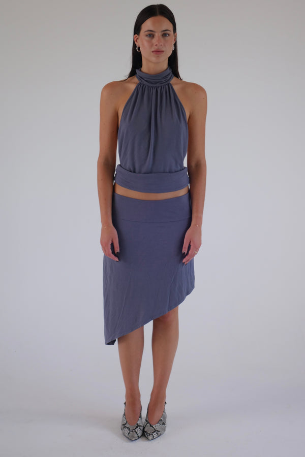 Iris Skirt in Slate