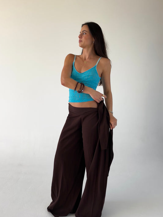 Lucia Pants in Castano