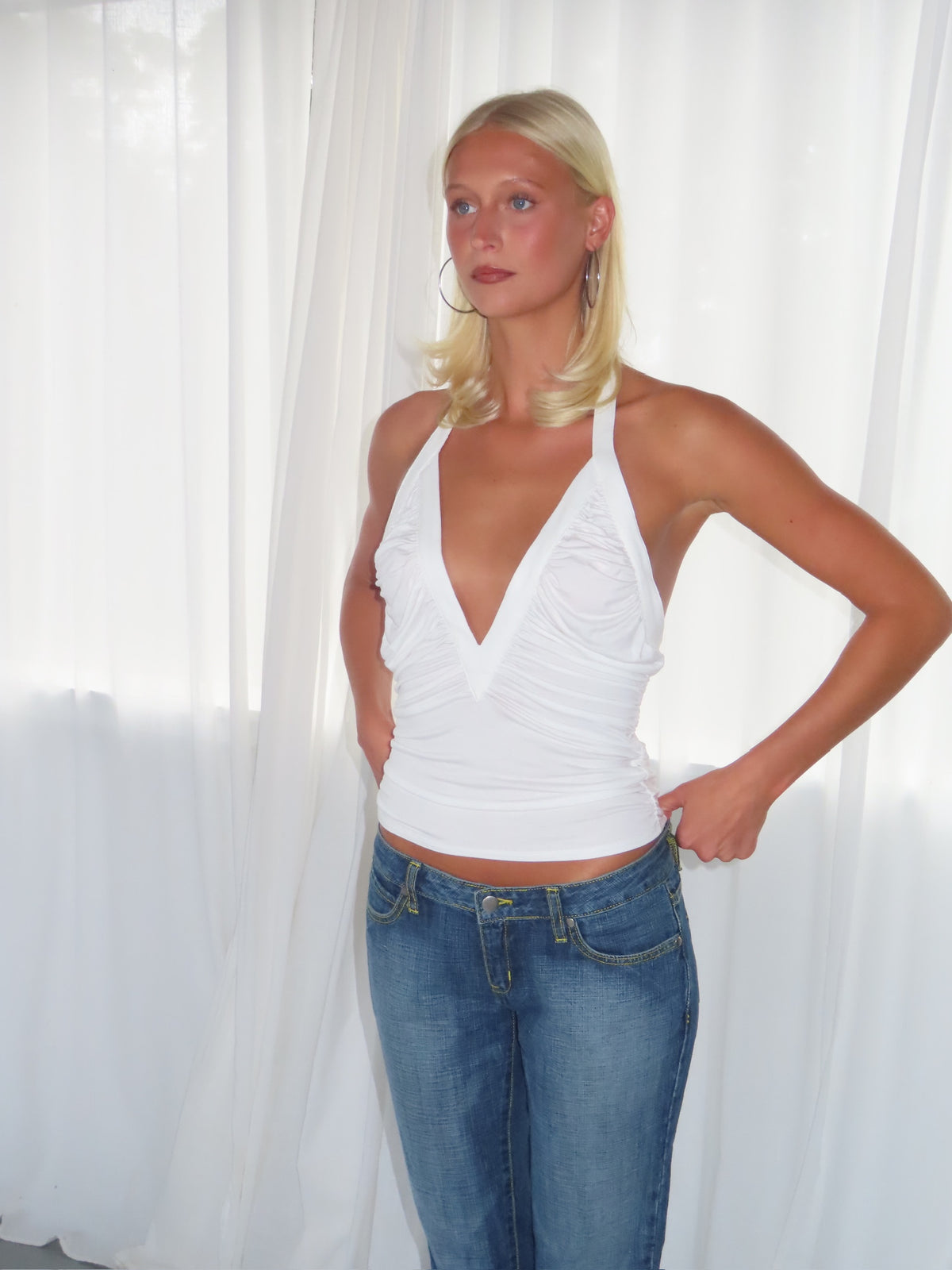 Angelina Top in White