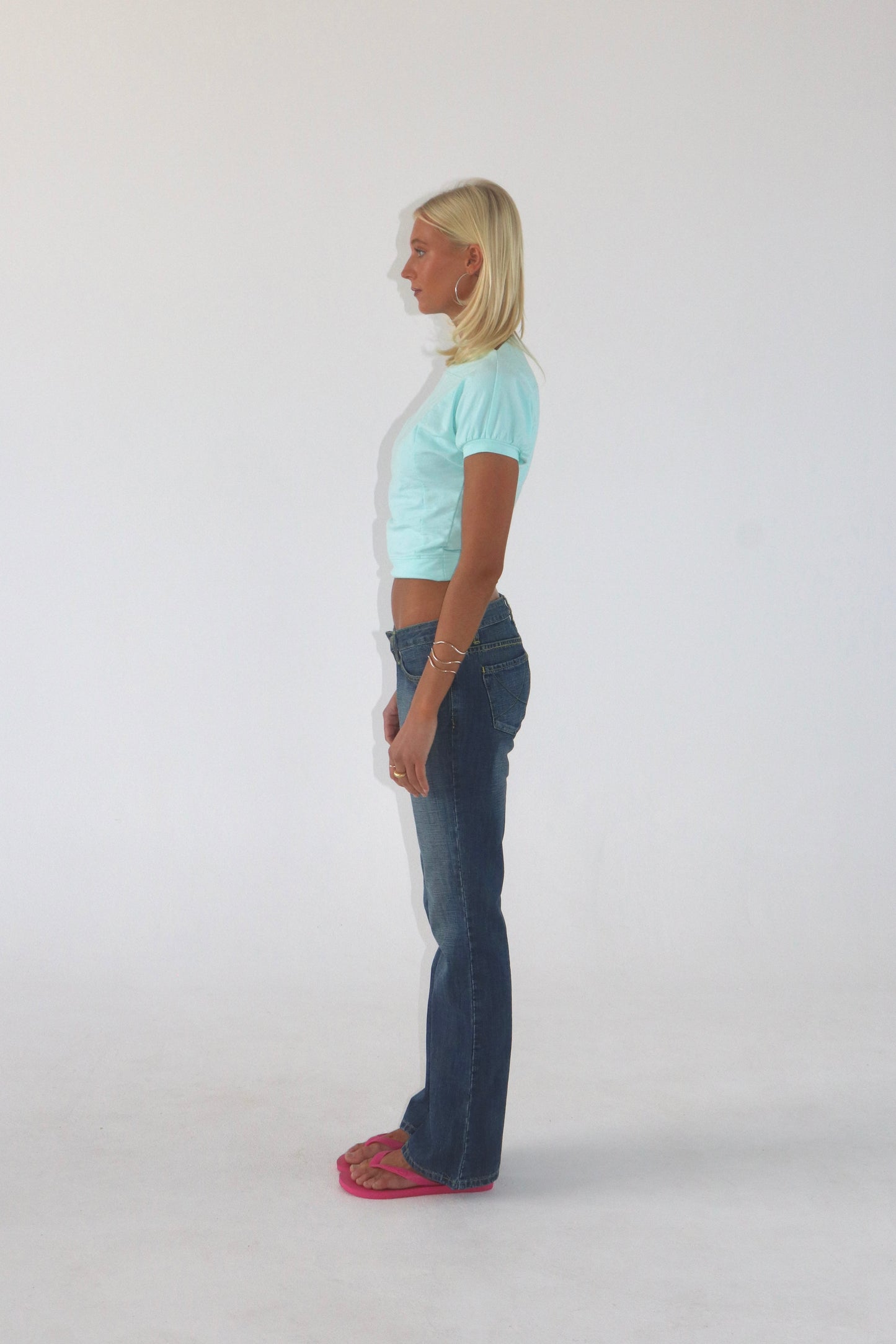 Juno Top in Aqua