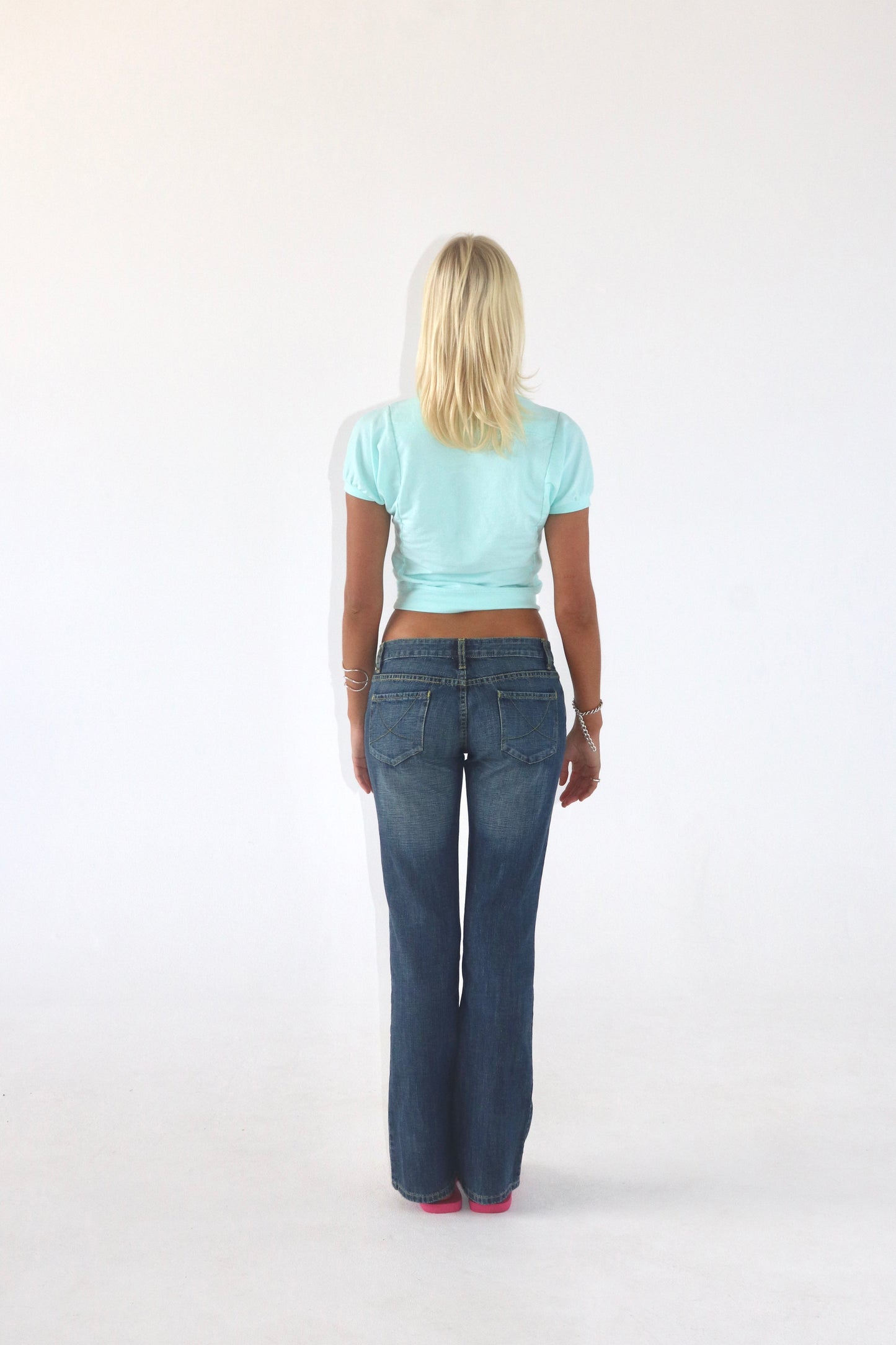Juno Top in Aqua