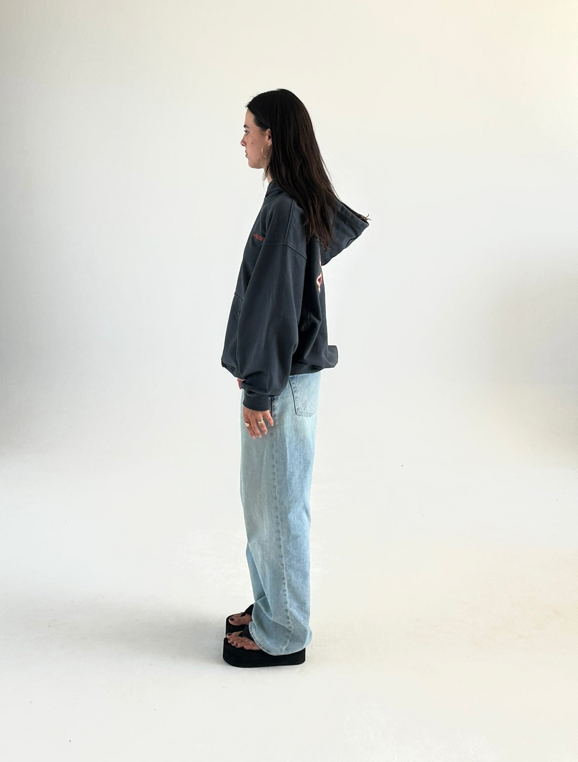 SEVENTY SEVEN GREY HOODIE