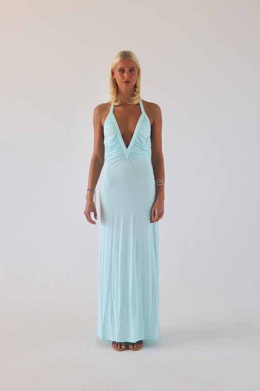 Angelina Maxi in Aqua