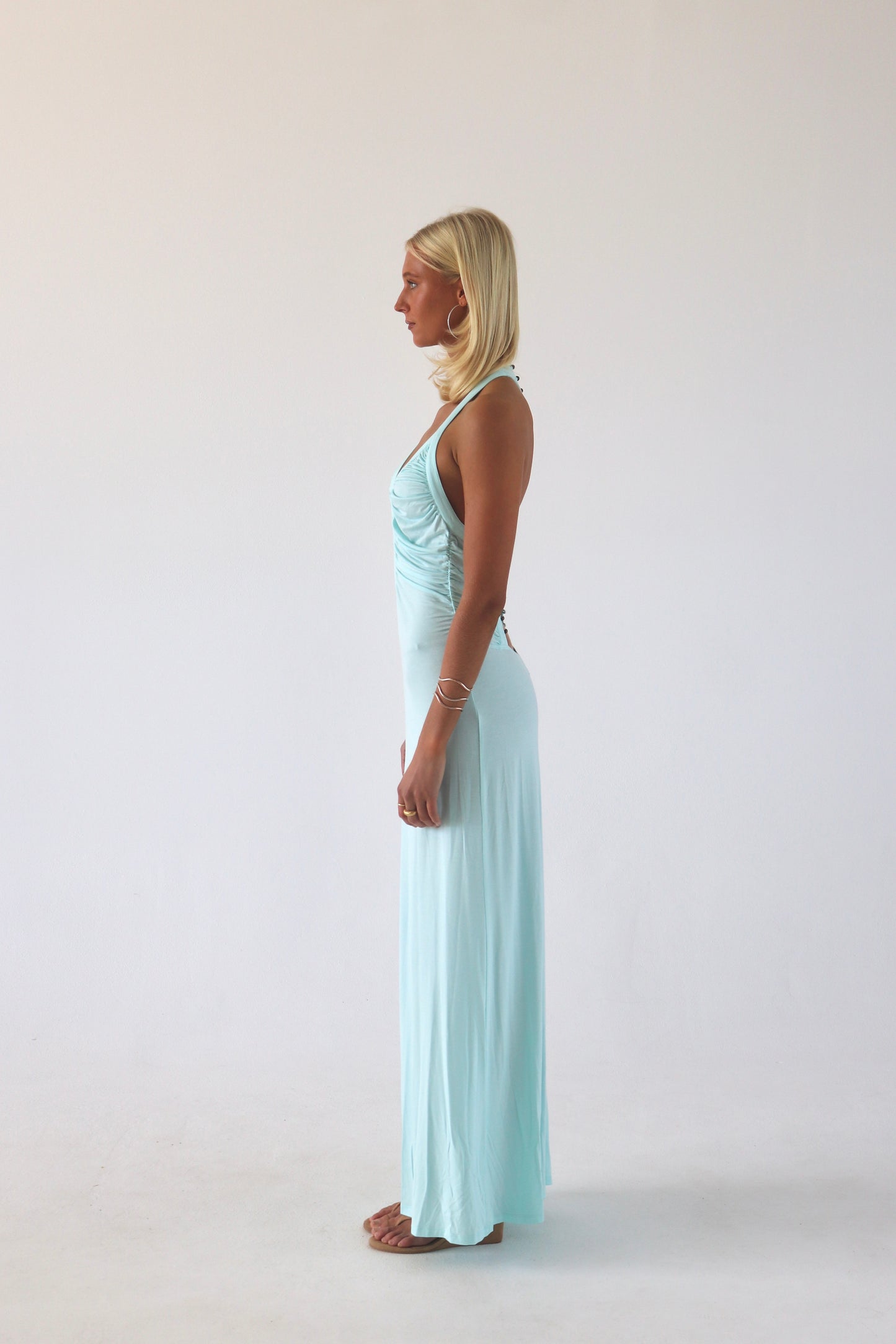Angelina Maxi in Aqua