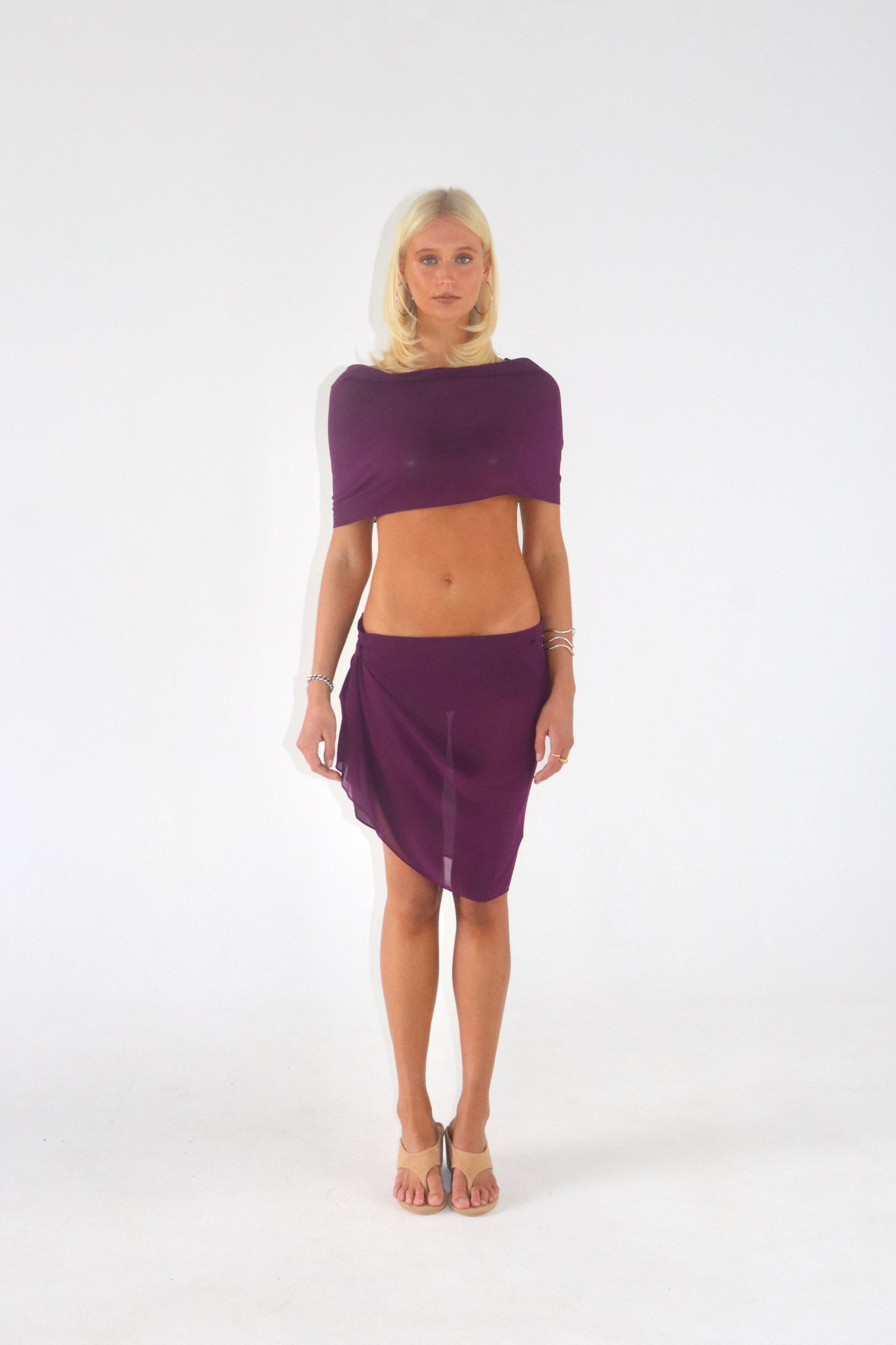 Leila Skirt in Purple
