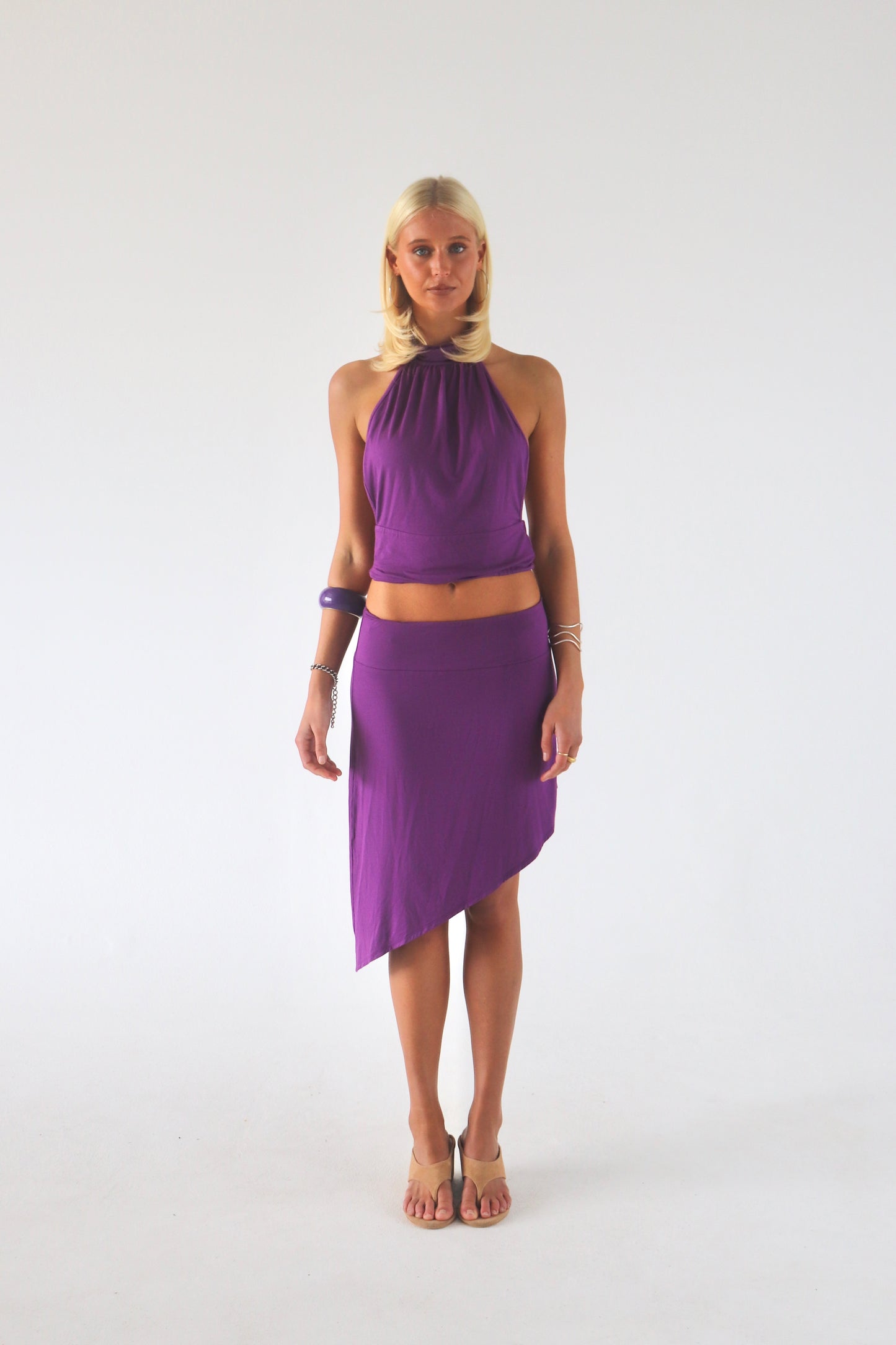 Iris Skirt in Uva