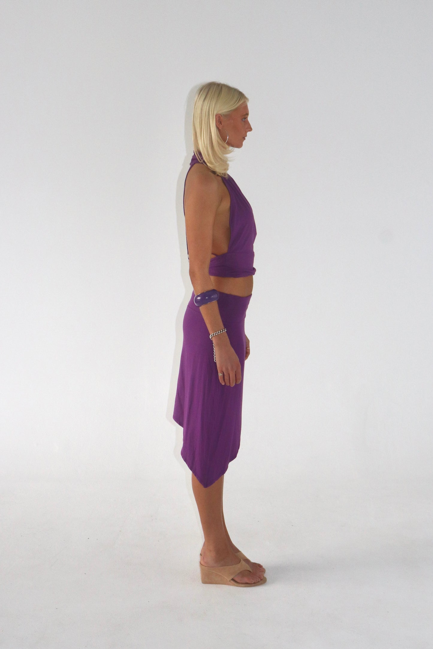 Iris Skirt in Uva