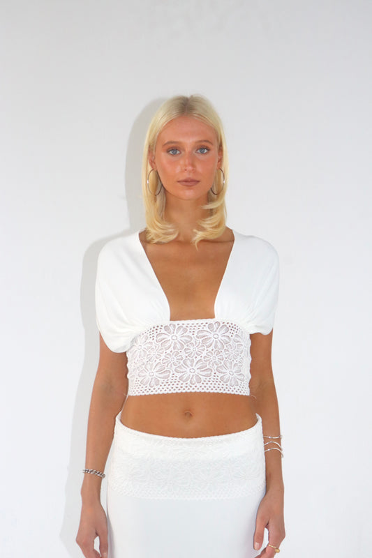 Isla Top in White