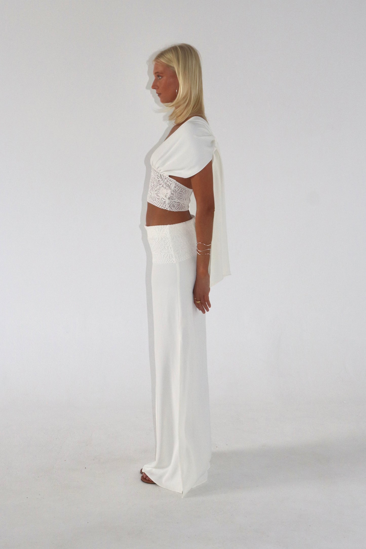 Isla Skirt in White