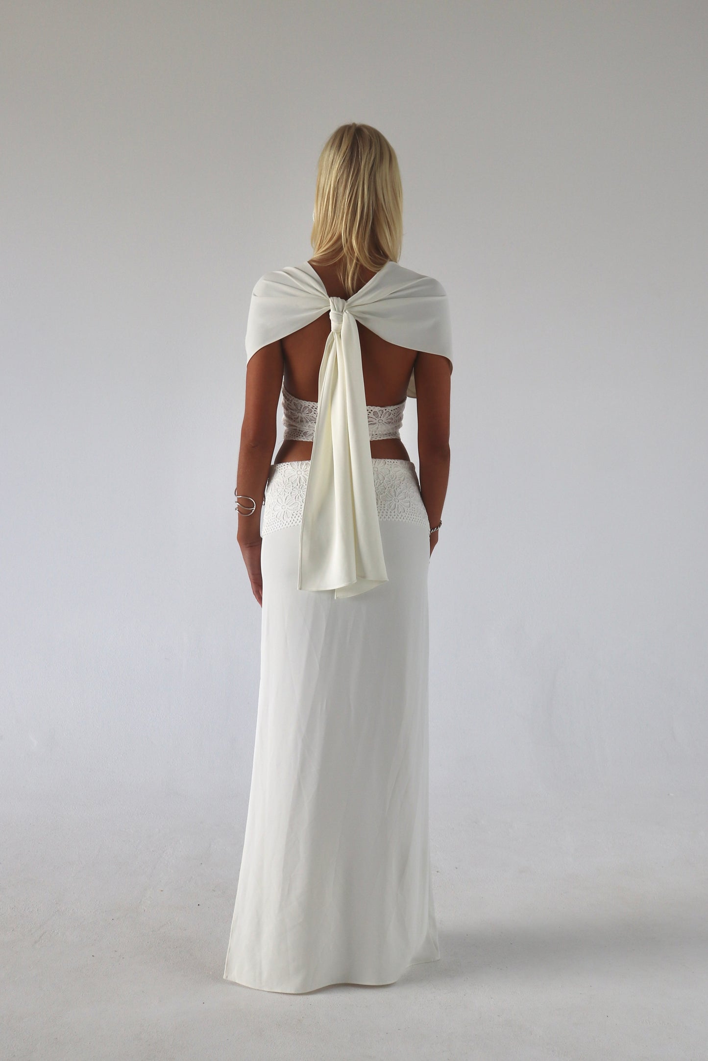 Isla Skirt in White