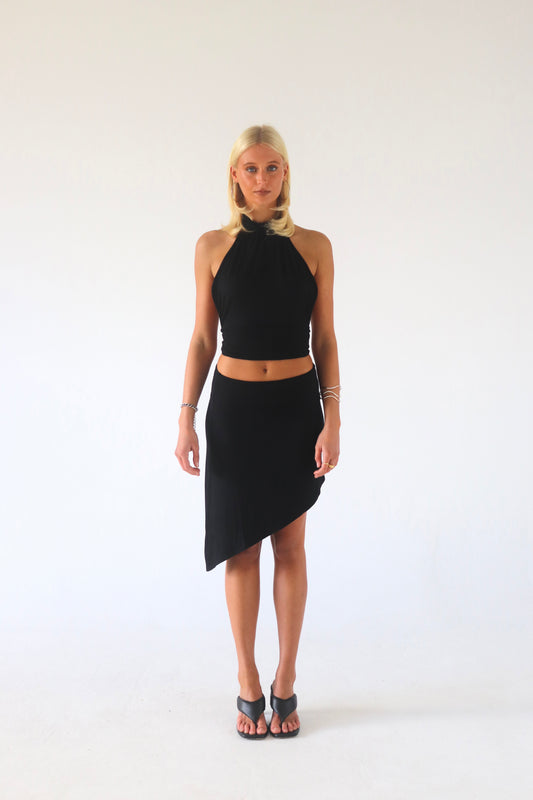 Iris Skirt in Ink