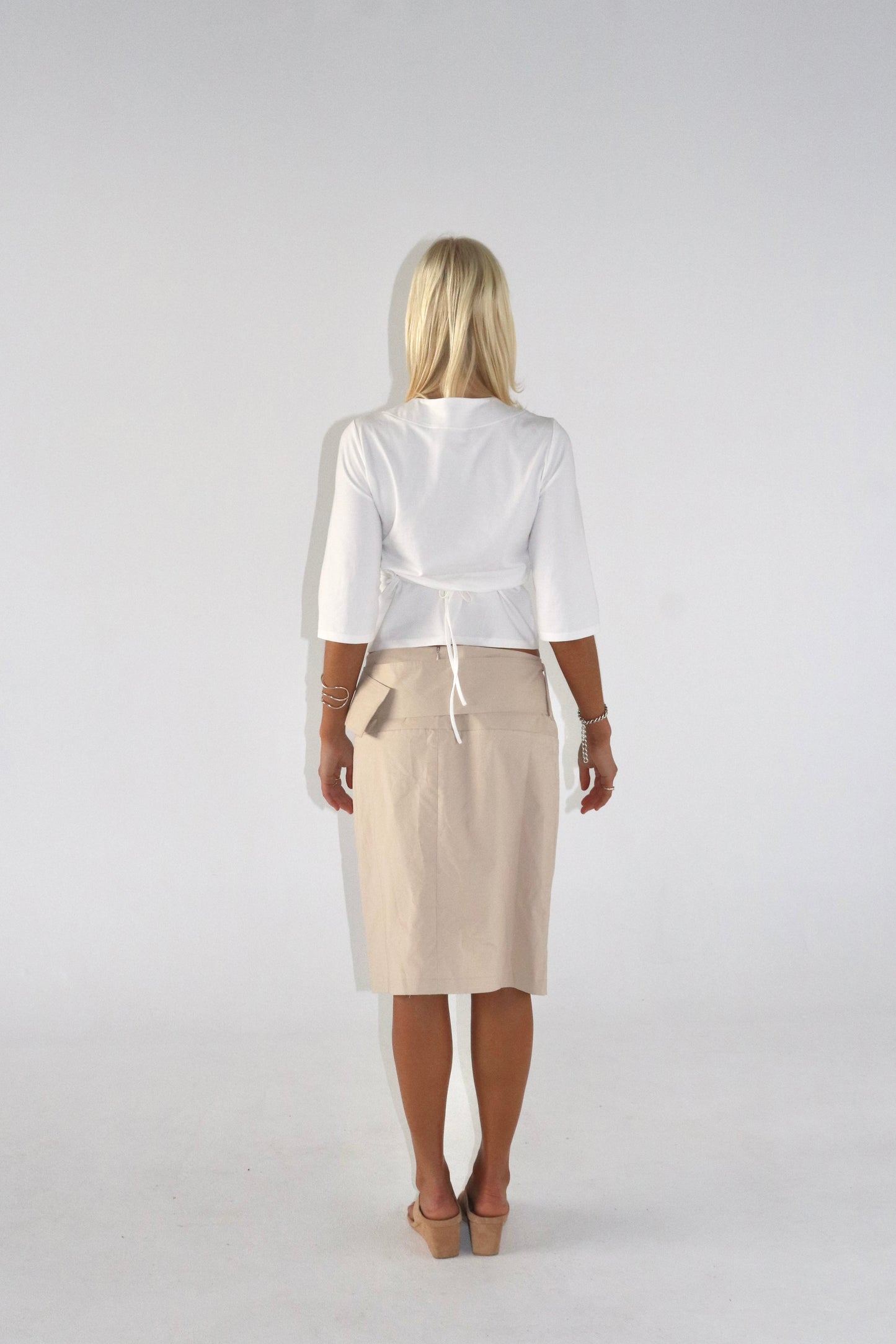 Margot Skirt in Sand