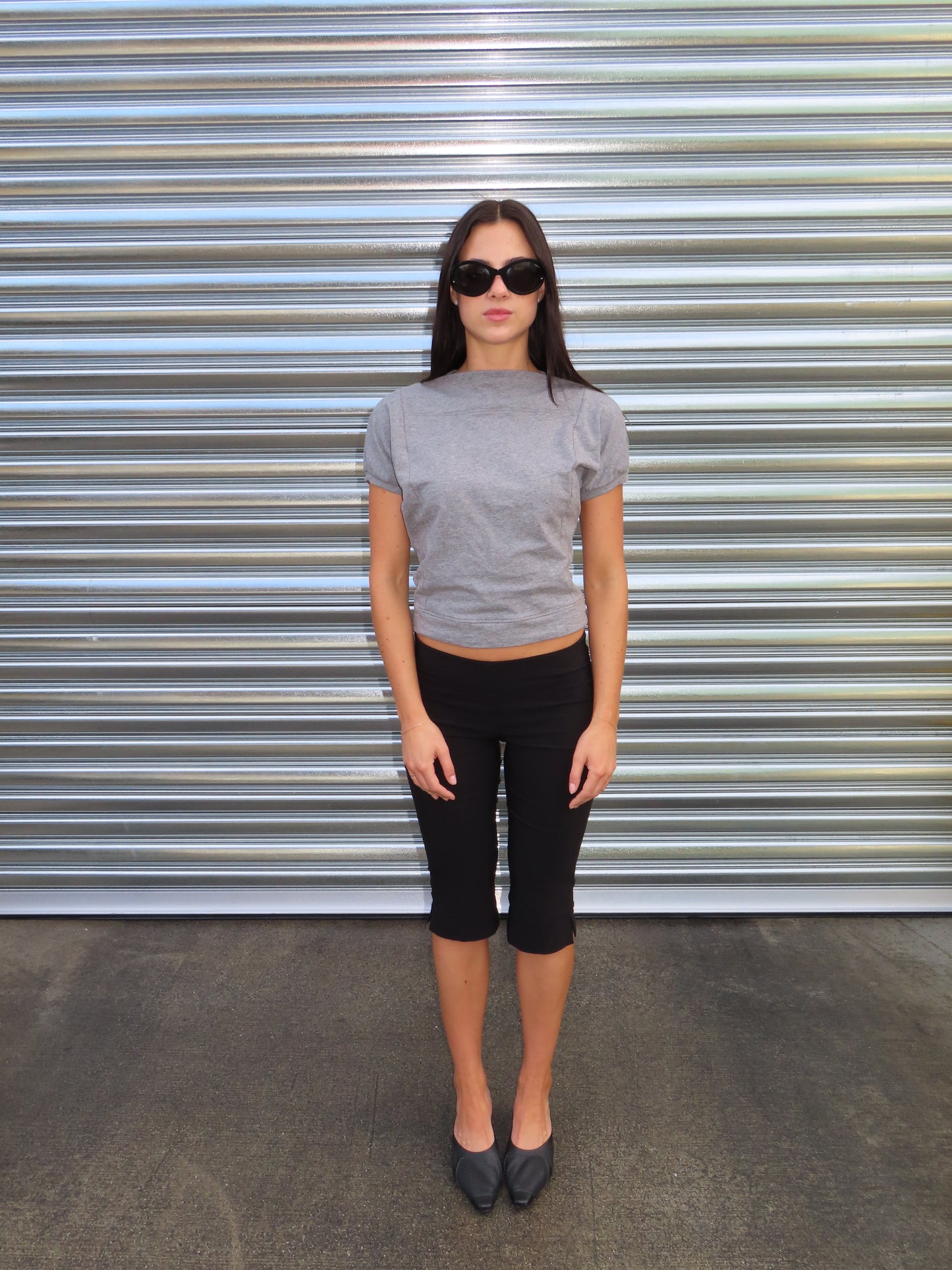 Juno Top in Grey