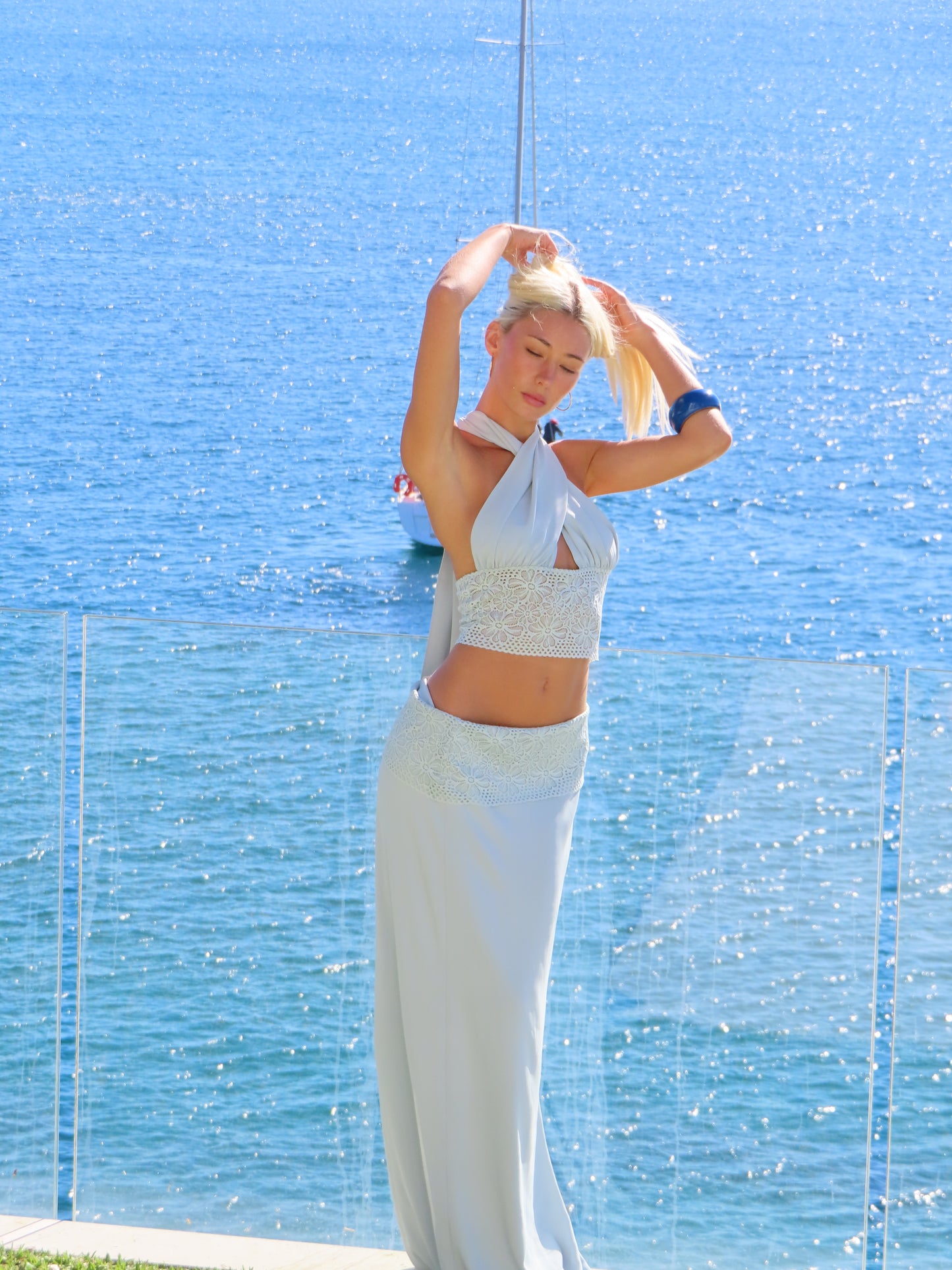 Isla Top in Blue