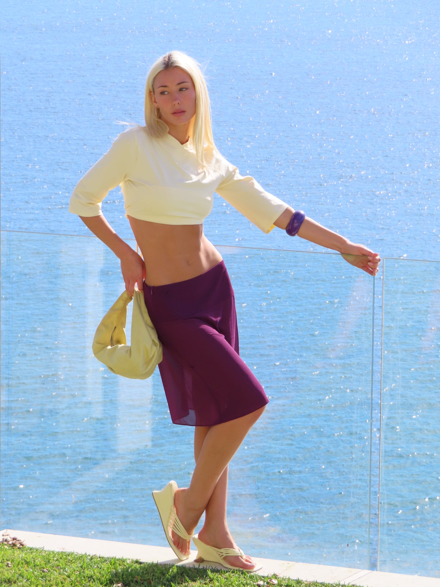 Leila Skirt in Purple