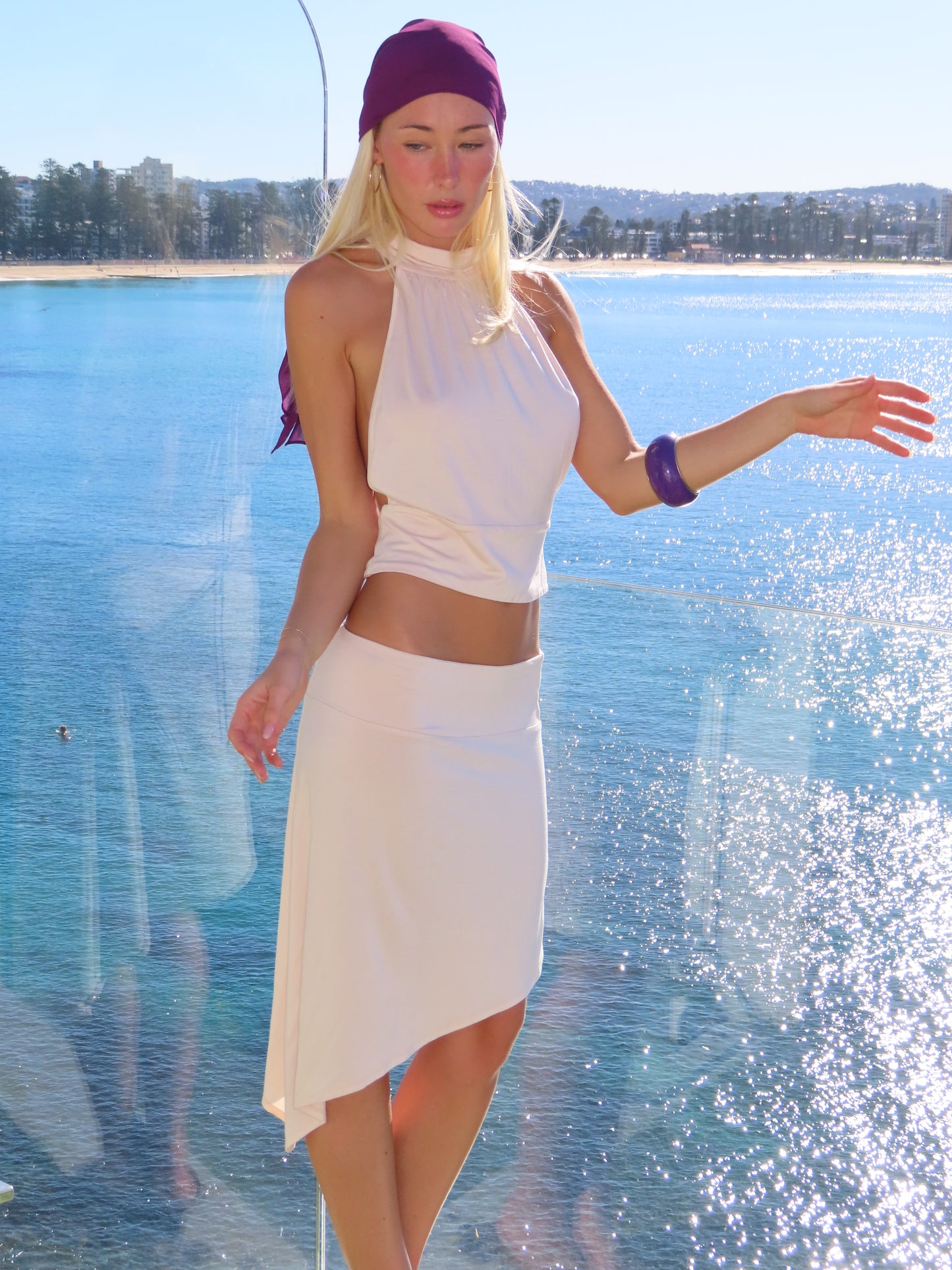 Iris Skirt in Blush
